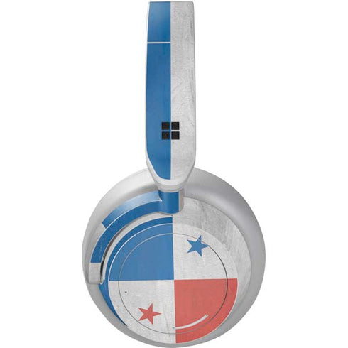 Panama Flag Distressed Surface Headphones Skin
